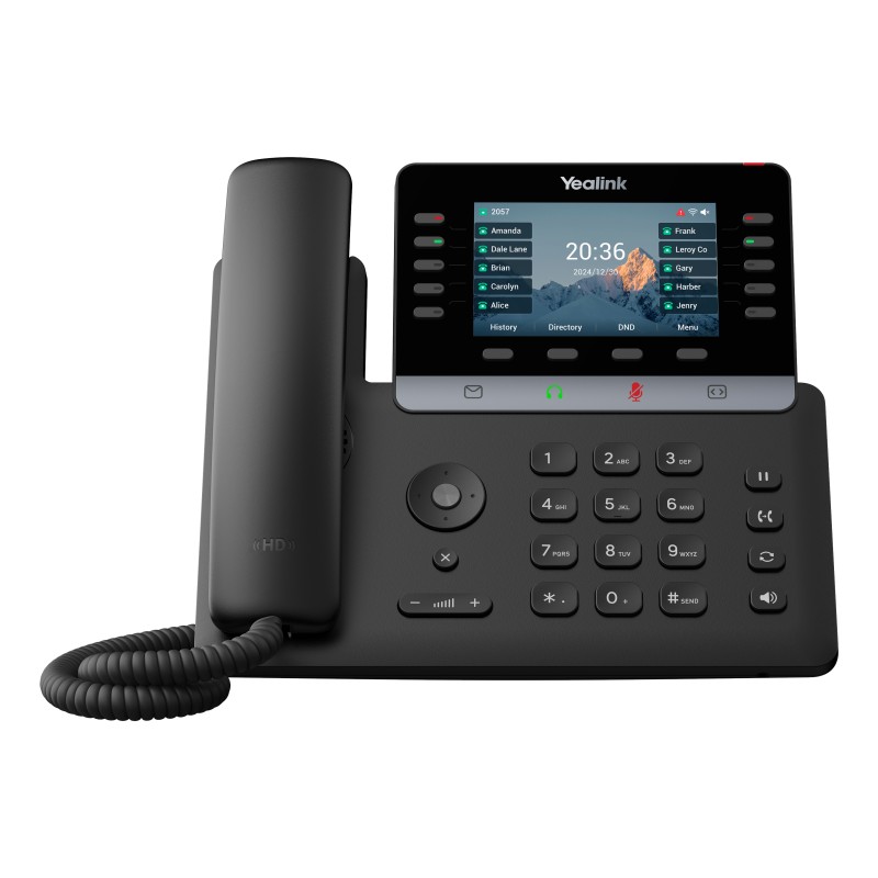 Yealink VoIP Phone - SIP -T74U Black Yealink VoIP Phone - SIP -T74U Black